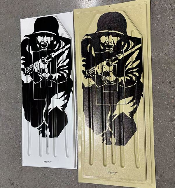Vacuum Forming Plastic Shooting Target Board